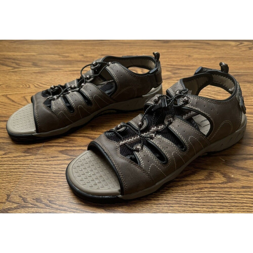 Alpine Design Hiking Sandals Mens 12 River Brown‎ Great Condition